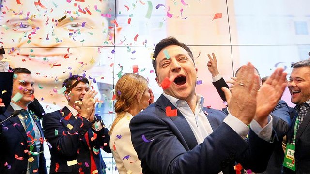 Volodímir Zelenski, de humorista a presidente de Ucrania