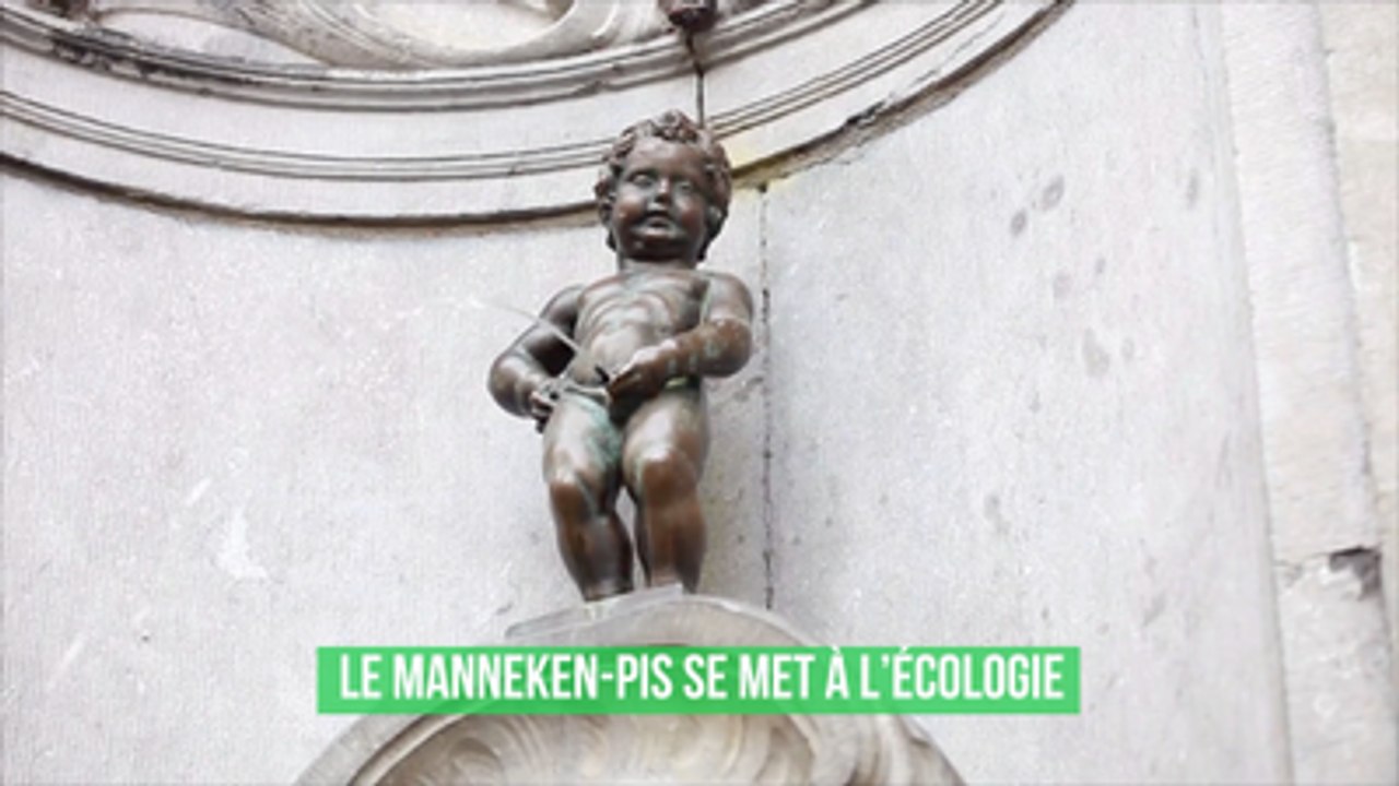 Le Manneken-Pis se met à l’écologie