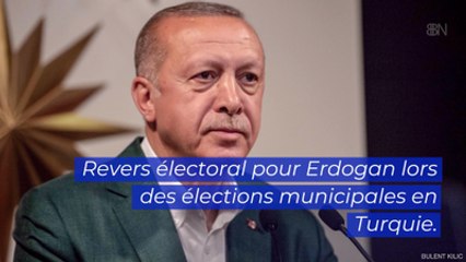 Revers électoral pour Erdogan lors des élections municipales en Turquie