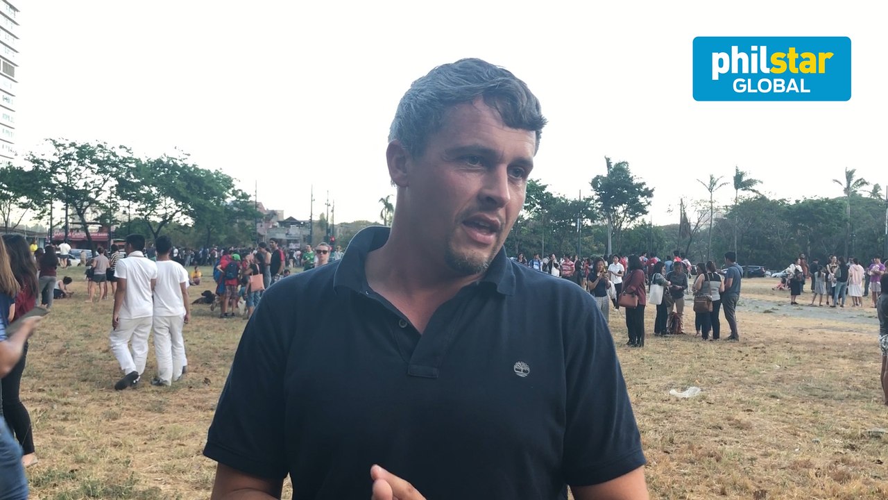 Office worker shares moment he felt the quake in BGC