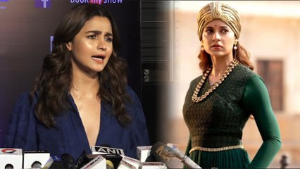 Alia Bhatt's Befitting reply to Kangana Ranaut's comments on her: Watch Video | FilmiBeat