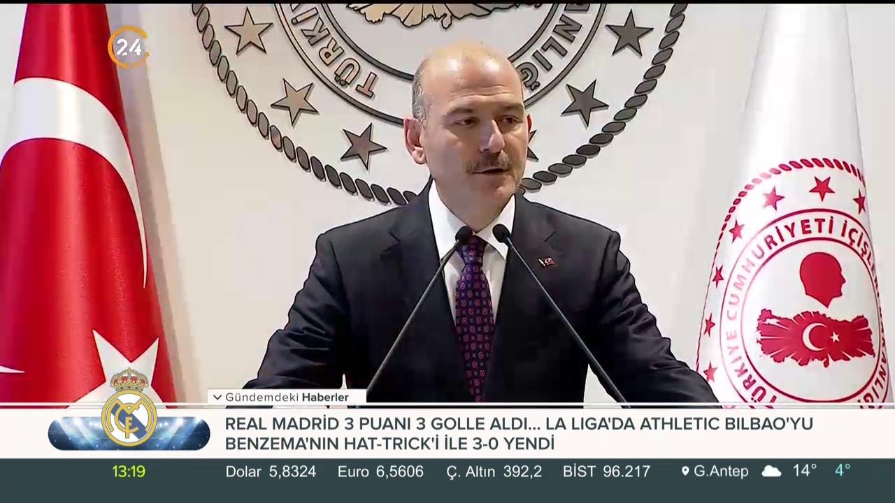 İçişleri Bakanı Süleyman Soylu Kılıçdaroğlu'na