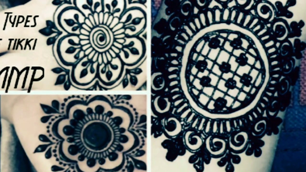3 iN 1 Traditional floral gol tipki mehendi design By MMP
