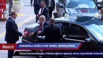 SP Lideri Karamollaoğlu CHP Genel Merkezinde
