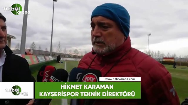 Hikmet Karaman: Aytemiz Alanyaspor ciddi bir rakip