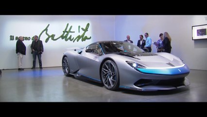 Pininfarina Battista Electric Hypercar Debuts in North America