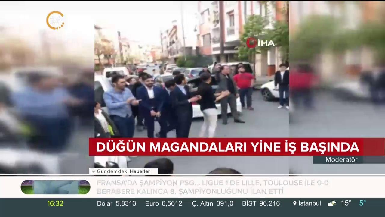 Düğün magandaları iş başında