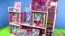 Poupées barbie: bonjour dreamhouse maison de poupées w/ cuisine, salle de bain & chambre de poupée jouets jeu pour les enfants gertie s. bresa