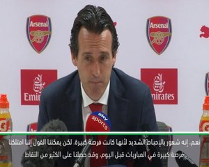 كرة قدم: الدوري الممتاز: اليوم ضيّعنا فرصة كبيرة- إيمري