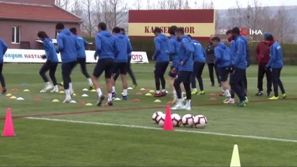 İstikbal Mobilya Kayserispor'da Aytemiz Alanyaspor maçı hazırları başladı