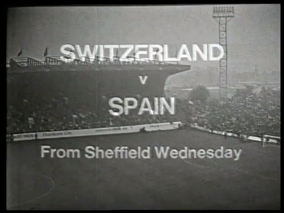 ESPAGNE - SUISSE        - 1966 -