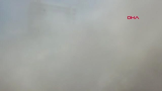 Kağıthane 'De Binanın Çökmesinin Hemen Ardından Havadan Çekilen Görüntüleri