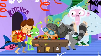 Paw Patrol à la nuit d'Halloween effrayer costume de fête - Miraculeuse de la Coccinelle? Mieux, un vampire ou un fantôme