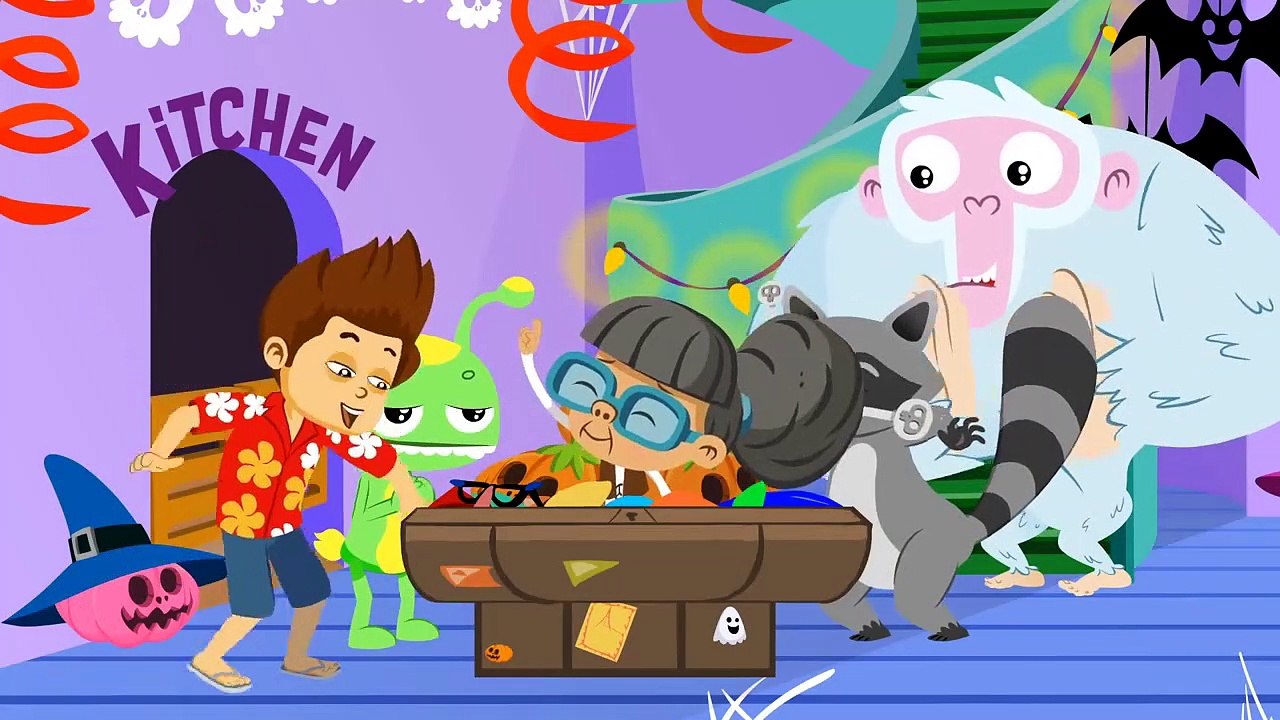 Paw Patrol à la nuit d'Halloween effrayer costume de fête - Miraculeuse de la Coccinelle? Mieux, un vampire ou un fantôme