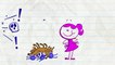 Crayon Amusant Obtient Voodooed! - JAMAIS UNE POUPÉE MOMENT - Animation Dessins animés pour les Enfants