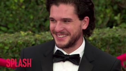 Kit Harington Likes To Sit On The Iron Throne
