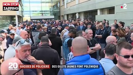 Gilets jaunes : Un CRS réagit au slogan "suicidez-vous" scandé par les militants (vidéo)