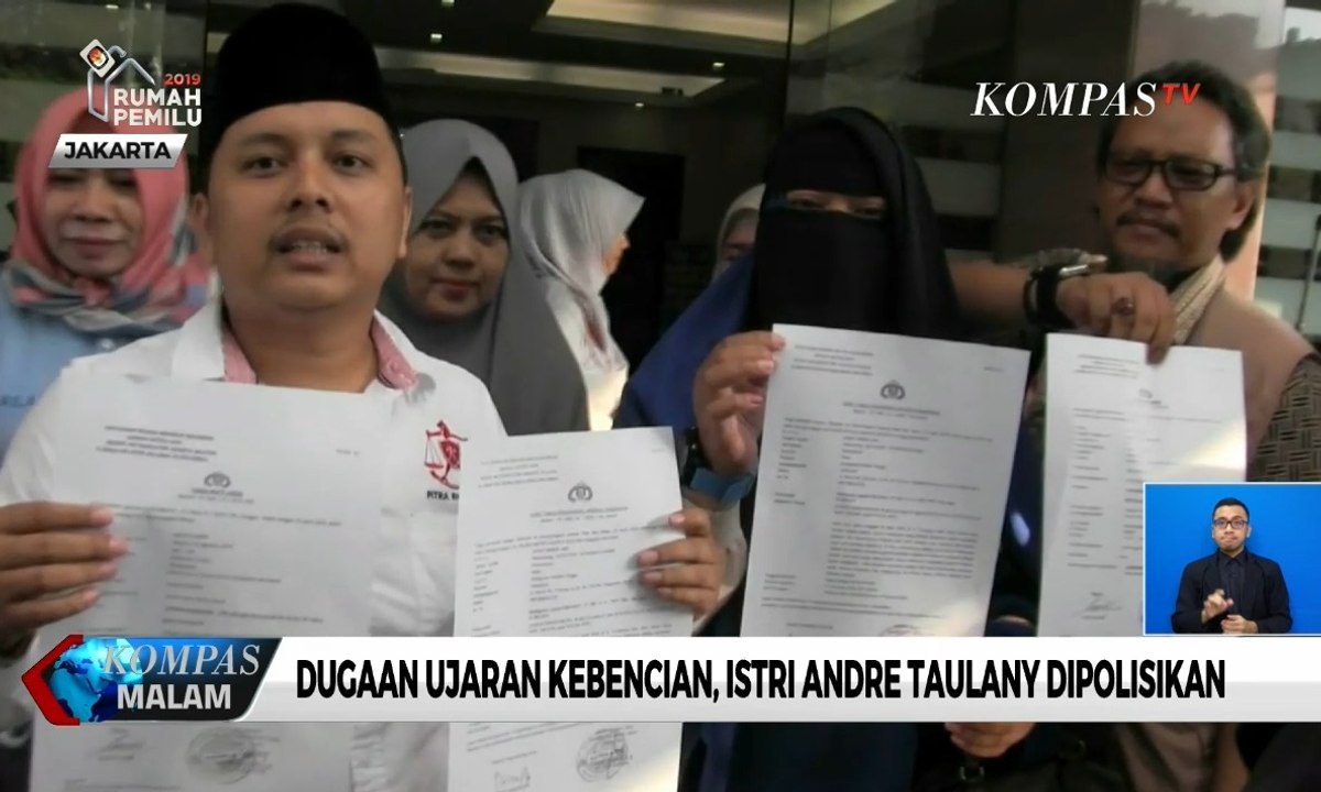 Dugaan Ujaran Kebencian, Istri Andre Taulany Dipolisikan