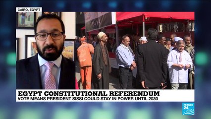 Egypt constitutional referendum: "A number of individuals who tried to campaign against have been arrested"