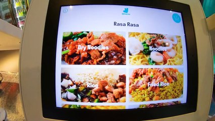 Futuristic Diner with no Waiter or Waitress