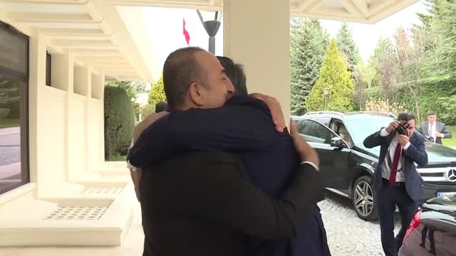 Çavuşoğlu, Tacikistan Dışişleri Bakanı Muhriddin ile Görüştü