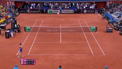 Fed Cup - Parmentier avait remis la France à égalité avant le double