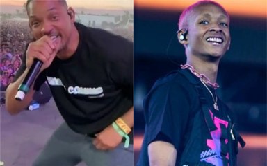 Will Smith Joins Jaden Smith on Coachella Stage