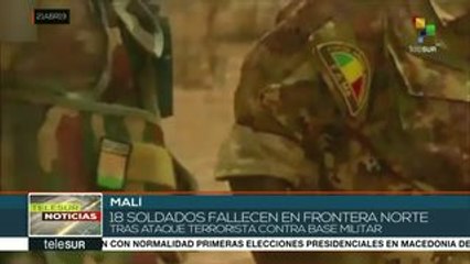 Grupo armado ataca base militar en Malí y mata a 18 soldados