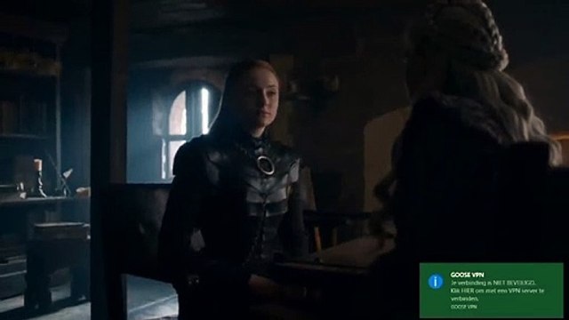 Game of thrones s08e02 Sansa stark and Daenerys Pep Talk