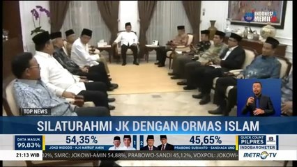 JK Bertemu Sejumlah Tokoh Ormas Islam