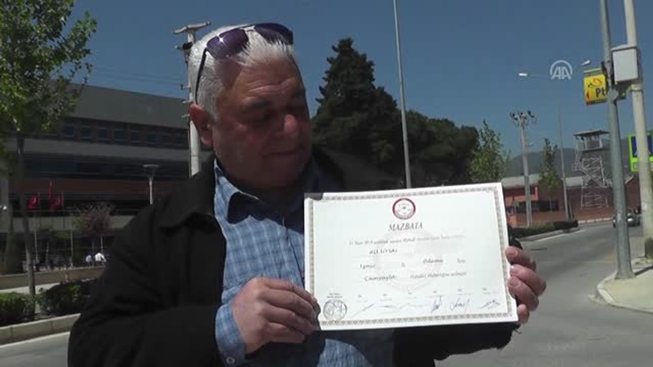 Cezaevinde Seçimi Kazanan Muhtar Mazbatasını Aldı