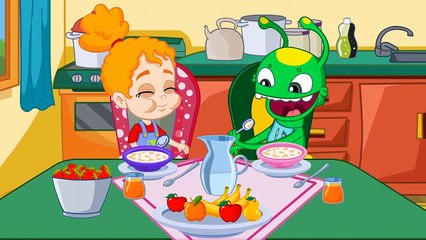 Ruleta Sorpresa Challenge con canciones para niños en el show de Groovy el Marciano - Vídeo infanti