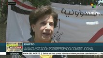Avanza el referendo constitucional en Egipto