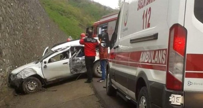 Hastane Dönüşü Korkunç Kaza! 2 Ölü, 3 Yaralı