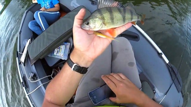 Ce jeune pêcheur va faire la bêtise de sa vie...Regardez bien