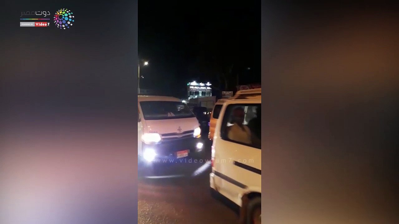 شاهد.. زفة بالسيارات بوادي النطرون احتفالا بـ استفتاء الدستور