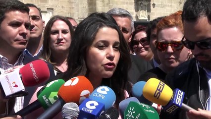 Arrimadas: "Rivera demostrará en debate que es alternativa a Sánchez"