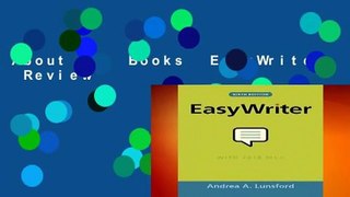 About For Books  EasyWriter  Review