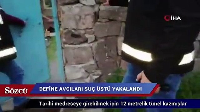 Define avcıları suç üstü yakalandı