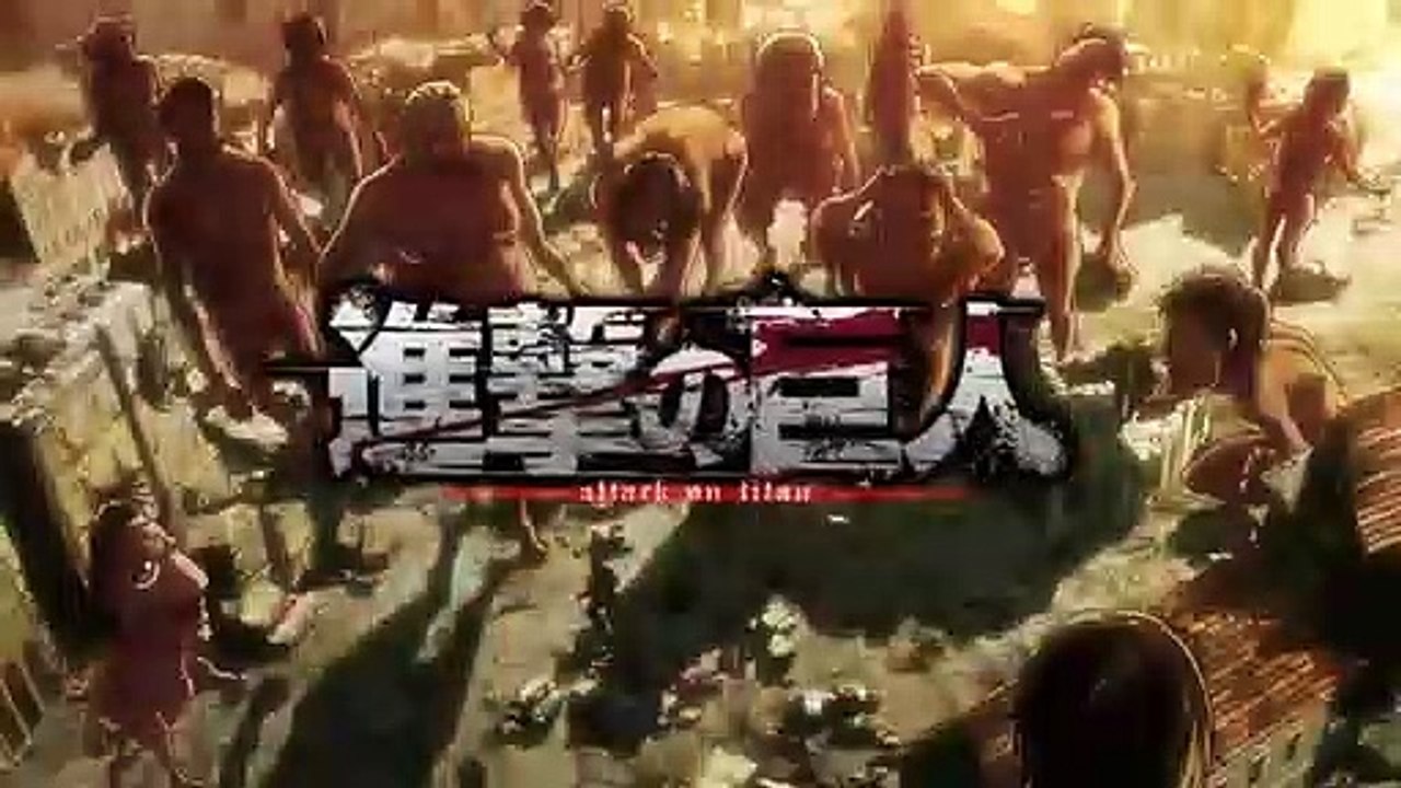 Attack On Titan Season 2 Official Opening Song Shinzou Wo Sasageyo By Linked Horizon Video Dailymotion