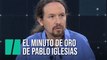 El minuto de oro de Pablo Iglesias en el debate