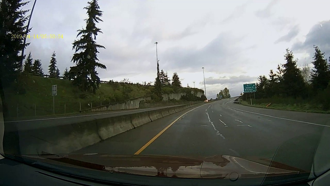 Car Driving Wrong Way Collides With Dash Cam Owner