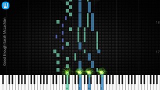  [Piano Solo]Good Enough, Sarah McLachlan-Synthesia Piano Tutorial