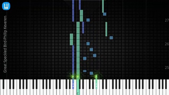 [Piano Solo]Great Speckled Bird, Phillip Keveren-Synthesia Piano Tutorial