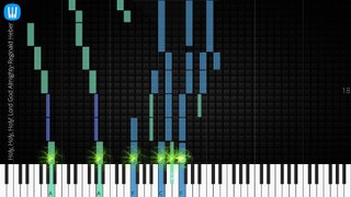  [Piano Solo]Holy, Holy, Holy! Lord God Almighty-Synthesia Piano Tutorial