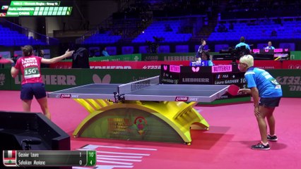 Laura Gasnier vs Mariana Sahakian | 2019 World Championships Highlights ( Group )