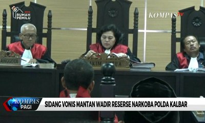 Descargar video: Terjerat Kasus Narkoba, Mantan Wadir Reserse Narkoba Polda Kalbar Divonis 10 Tahun Penjara