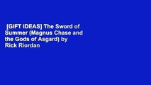 [GIFT IDEAS] The Sword of Summer (Magnus Chase and the Gods of Asgard) by Rick Riordan