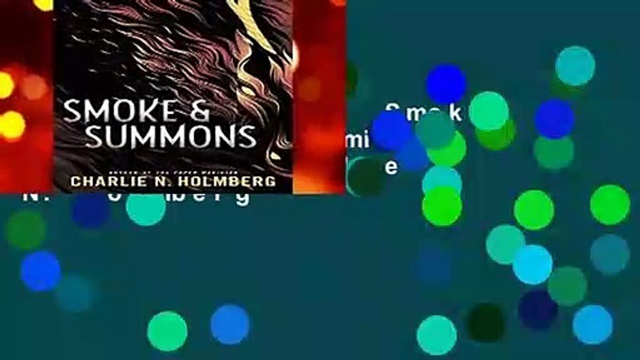 [NEW RELEASES]  Smoke and Summons (Numina Book 1) by Charlie N. Holmberg