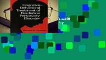 Online Cognitive-Behavioral Treatment of Borderline Personality Disorder  For Free